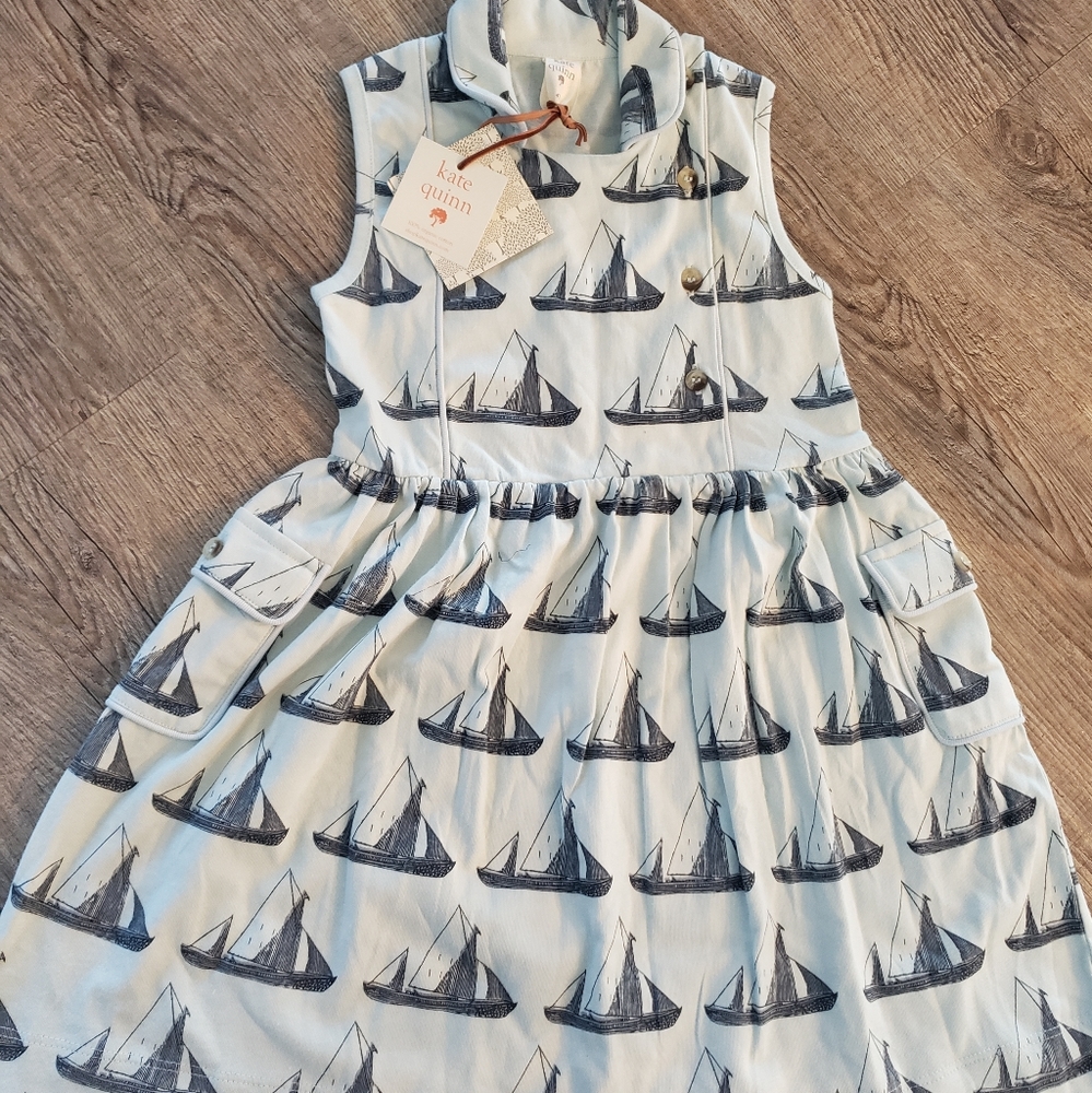 Kate Quinn sailboat dress